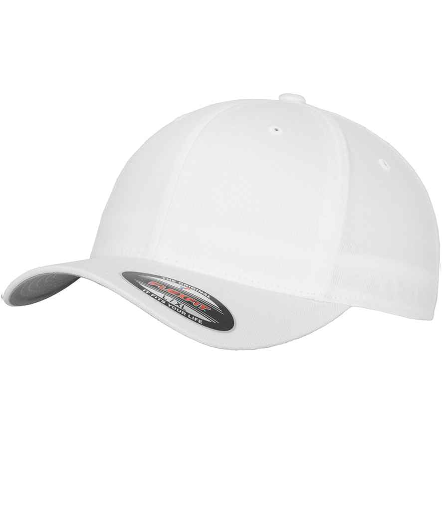 Flexfit Wooly Combed Cap - White