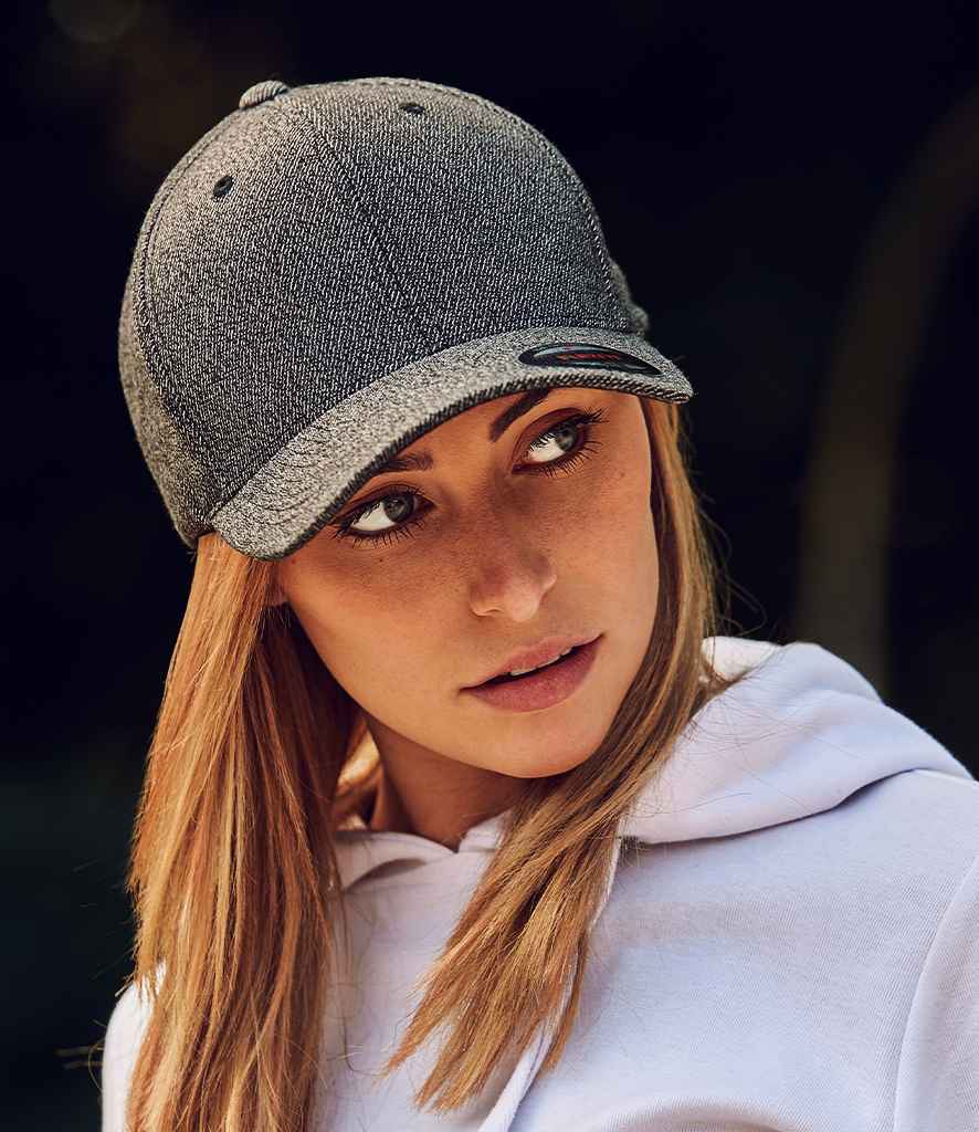 Flexfit Melange Cap - Dark Heather Grey
