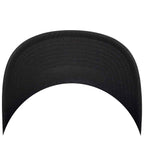 Flexfit 5 Panel Retro Trucker Cap - Black
