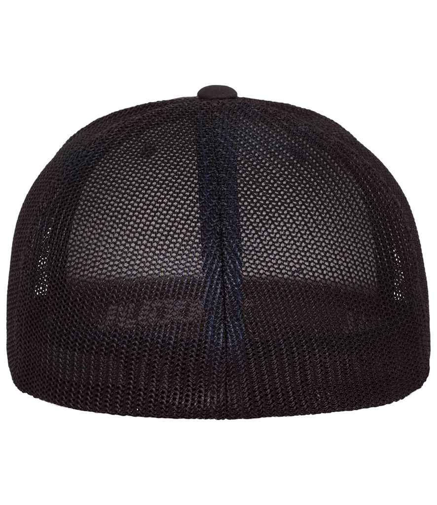 Flexfit Mesh Trucker Cap - Black