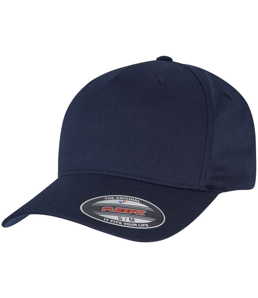 Flexfit 5 Panel Cap - Greyish Navy
