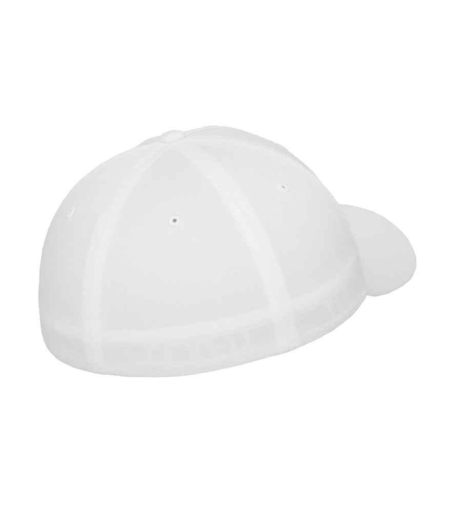 Flexfit 5 Panel Cap - White