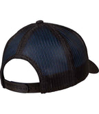 Flexfit Retro Coloured Front Trucker Cap - Black/White