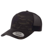 Flexfit Multicam® Retro Trucker Cap - Black Multicam