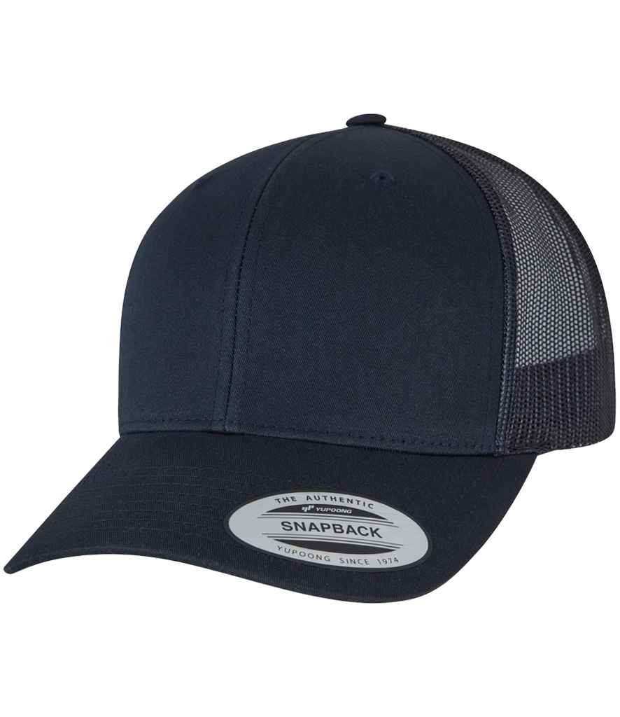 Flexfit Retro Trucker Cap - Dark Navy