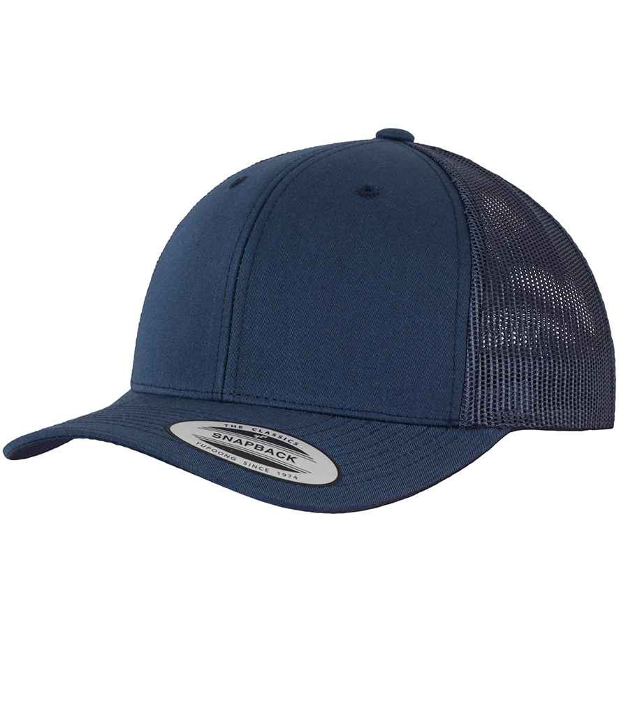 Flexfit Retro Trucker Cap - Navy