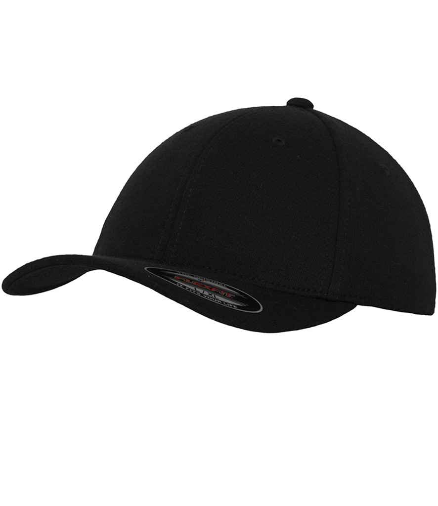 Flexfit Double Jersey Cap - Black