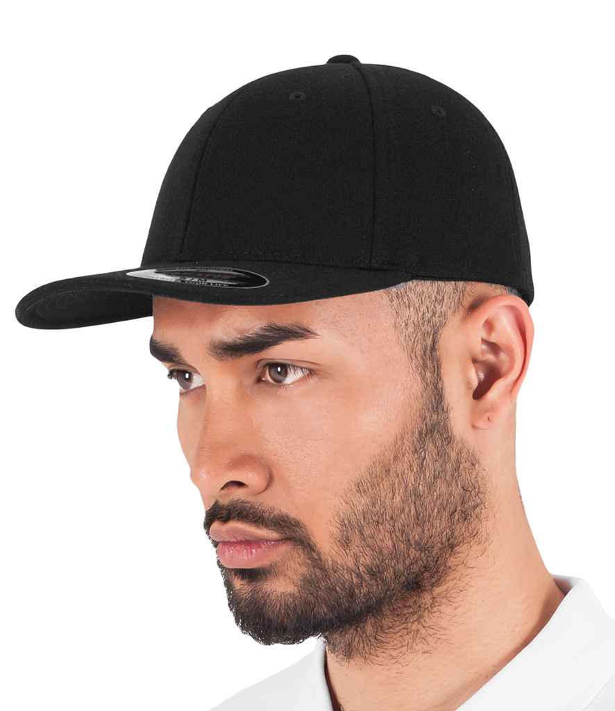 Flexfit Double Jersey Cap - Black