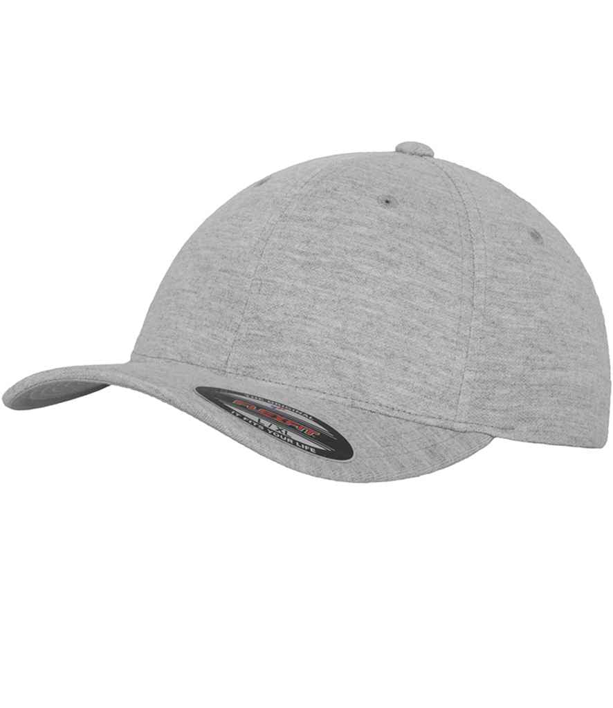 Flexfit Double Jersey Cap - Heather Grey