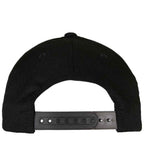Flexfit 110 Curved Visor Snapback Cap - Black