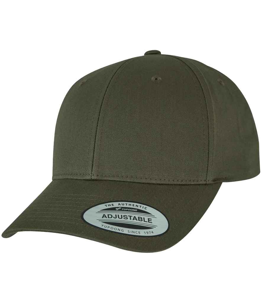 Flexfit Curved Classic Snapback Cap - Chocolate Chip