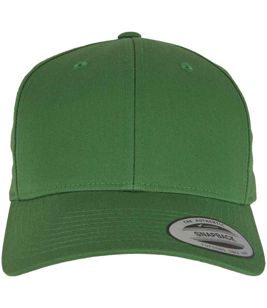 Flexfit Curved Classic Snapback Cap - Classic Green