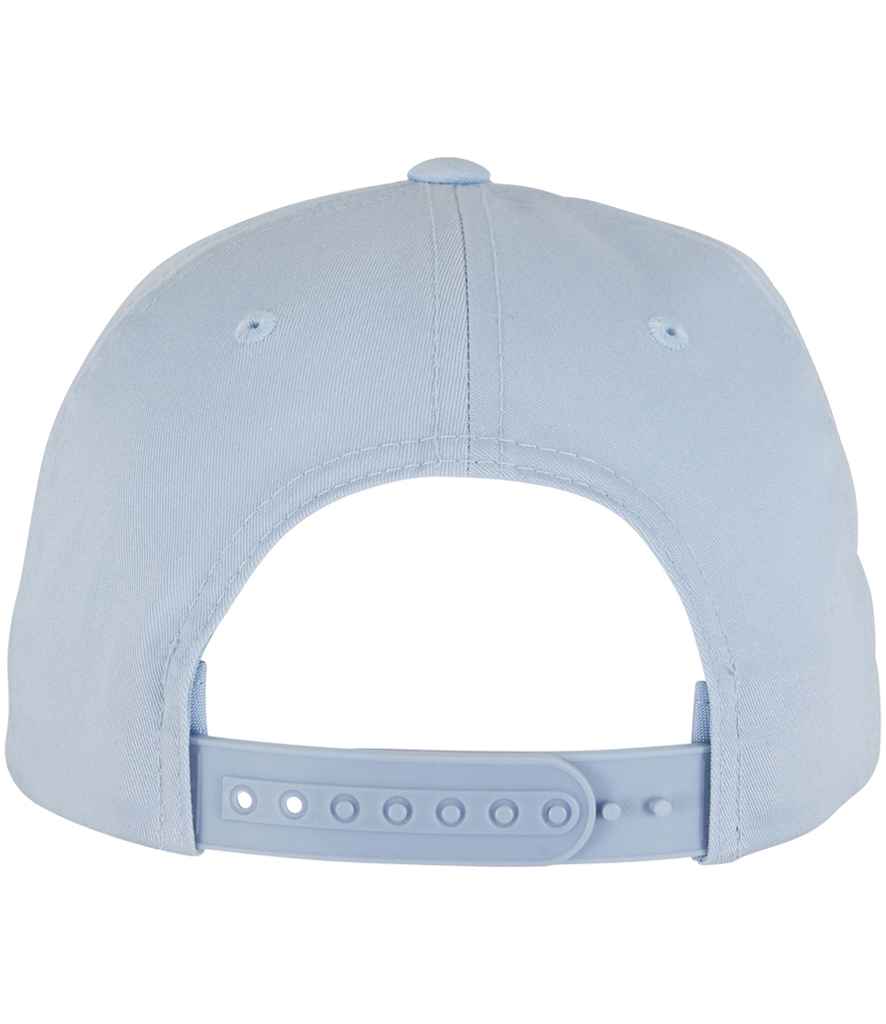 Flexfit Curved Classic Snapback Cap - Light Blue