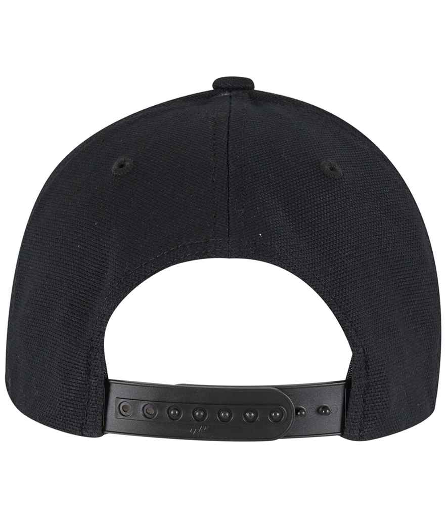 Flexfit 110 Curved Snapback Cap - Black