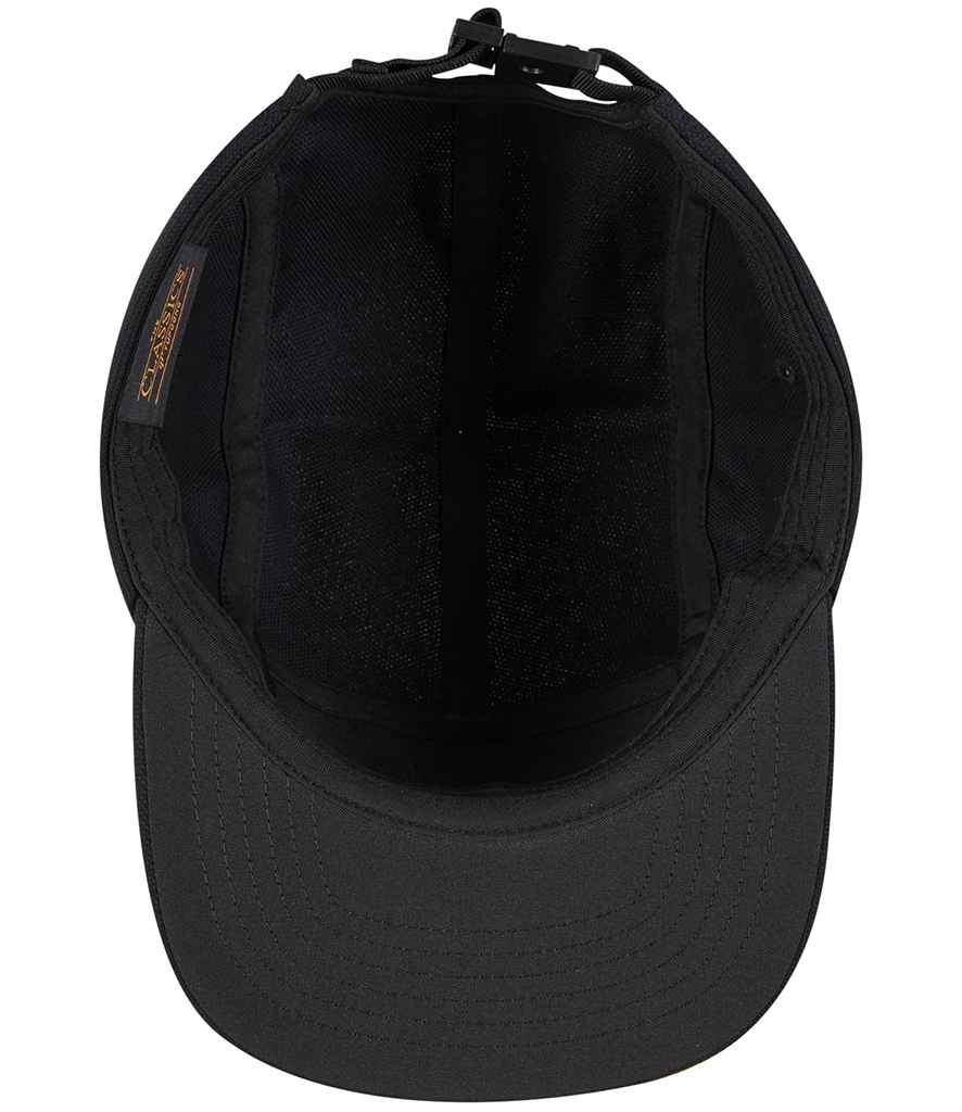Flexfit Jockey Canvas Cap - Black