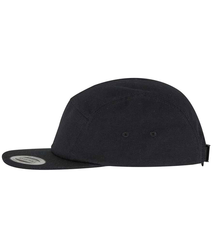 Flexfit Jockey Canvas Cap - Black