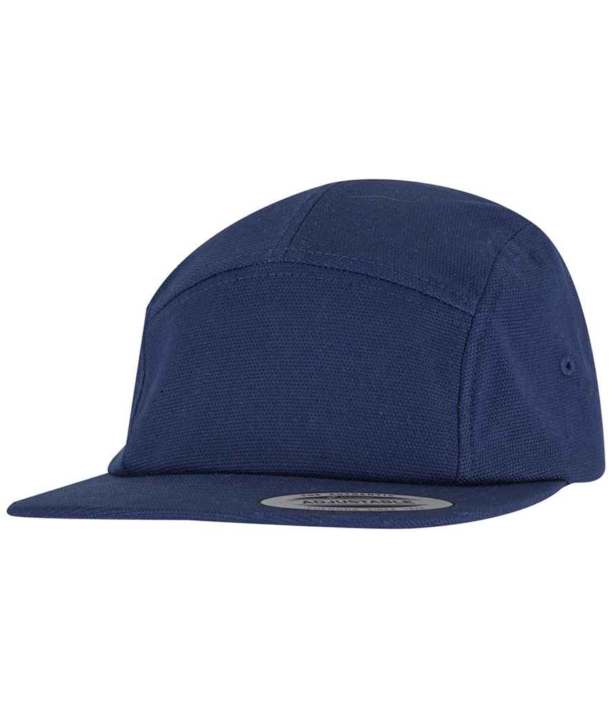 Flexfit Jockey Canvas Cap - Navy