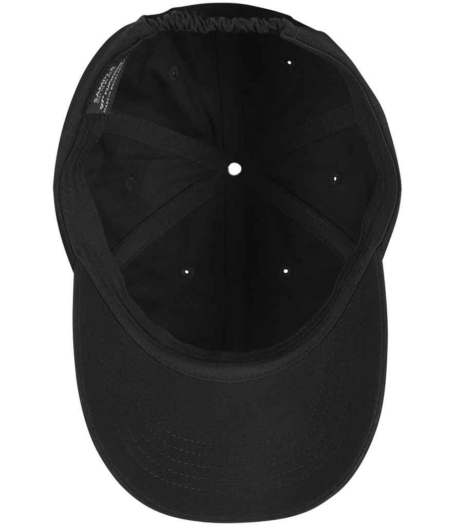 Flexfit Low Profile Elastic Snip Cap - Black