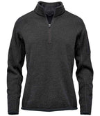Stormtech Ladies Avalante 1/4 Zip Fleece - Black Heather