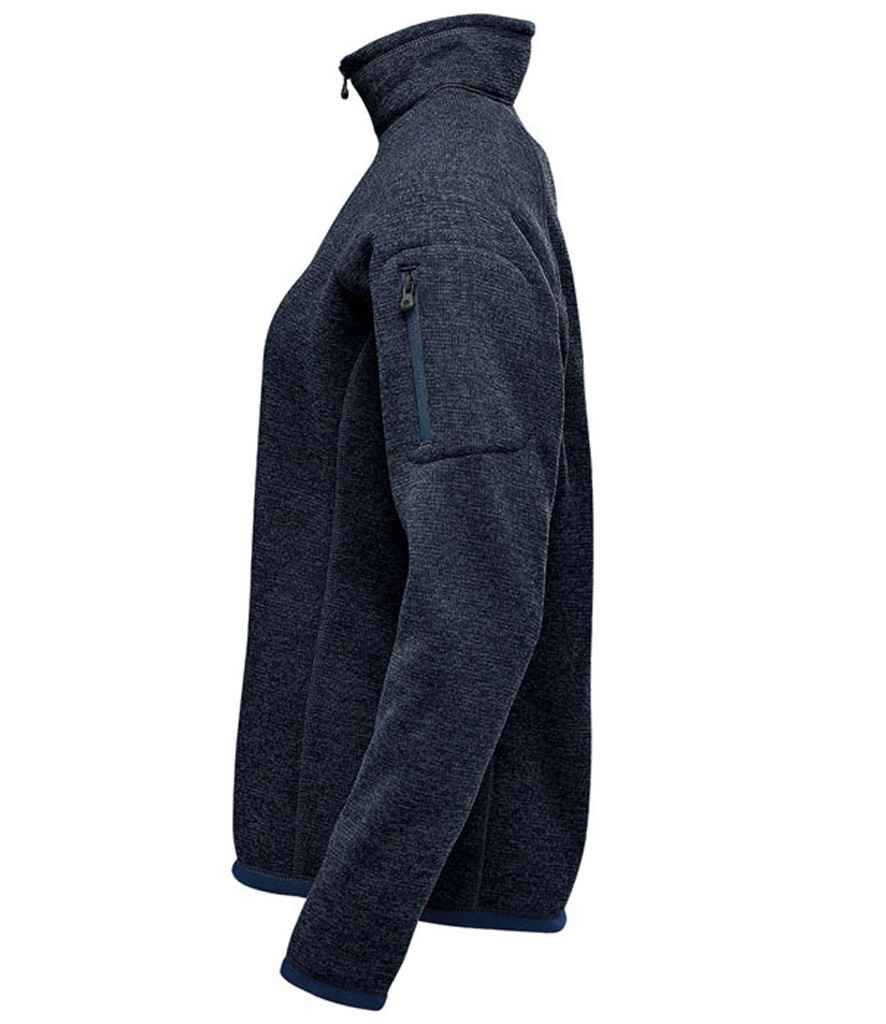Stormtech Ladies Avalante 1/4 Zip Fleece - Navy Heather