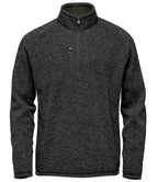 Stormtech Avalante 1/4 Zip Fleece - Black Heather