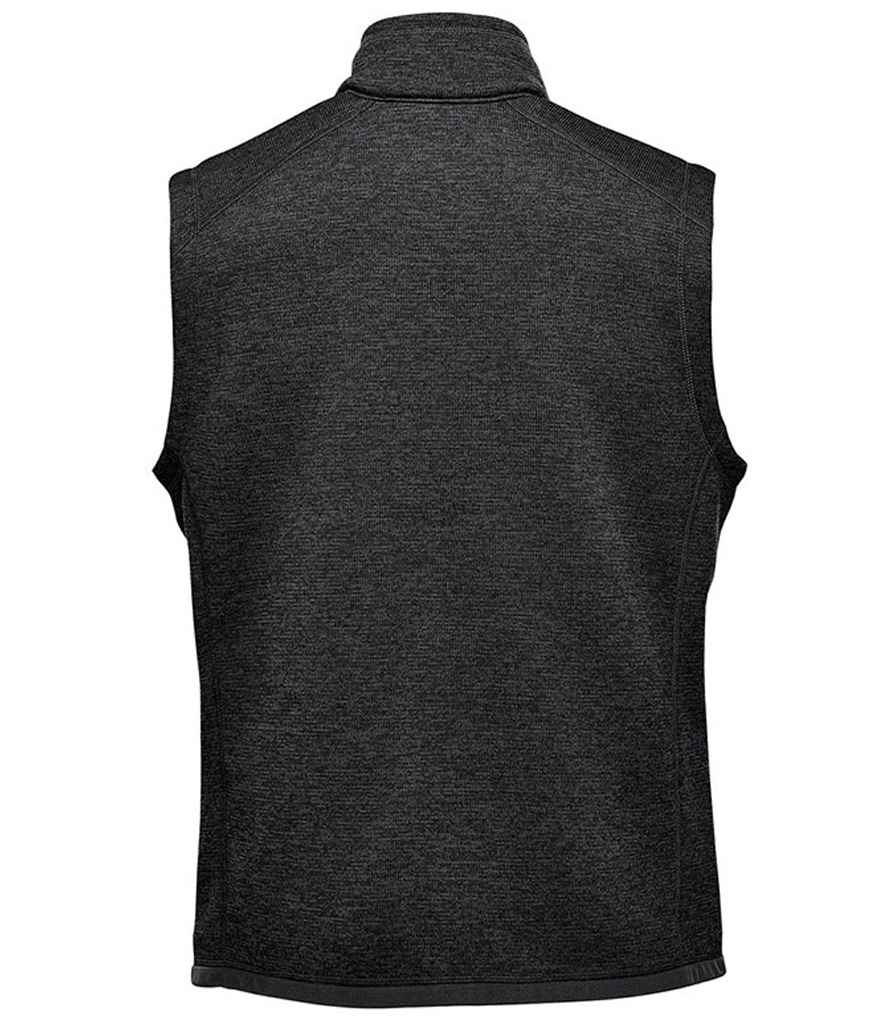 Stormtech Avalante Full Zip Knitted Fleece Gilet - Black Heather