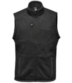 Stormtech Avalante Full Zip Knitted Fleece Gilet - Black Heather