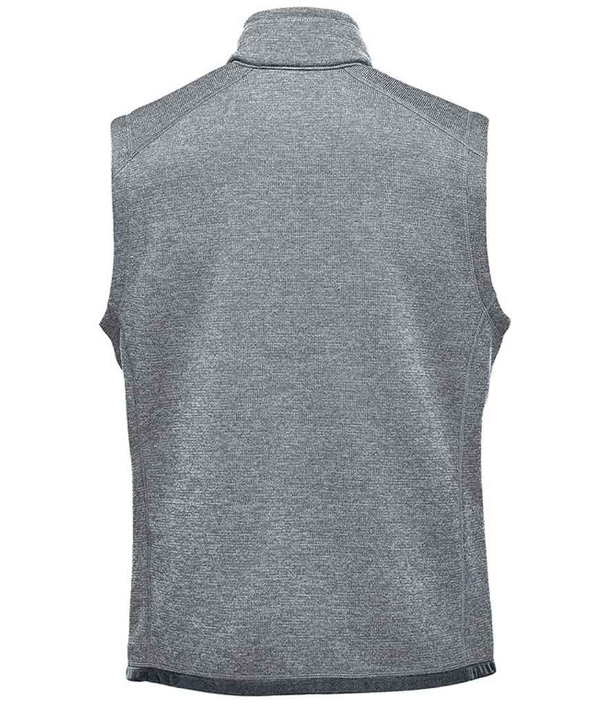 Stormtech Avalante Full Zip Knitted Fleece Gilet - Granite Heather