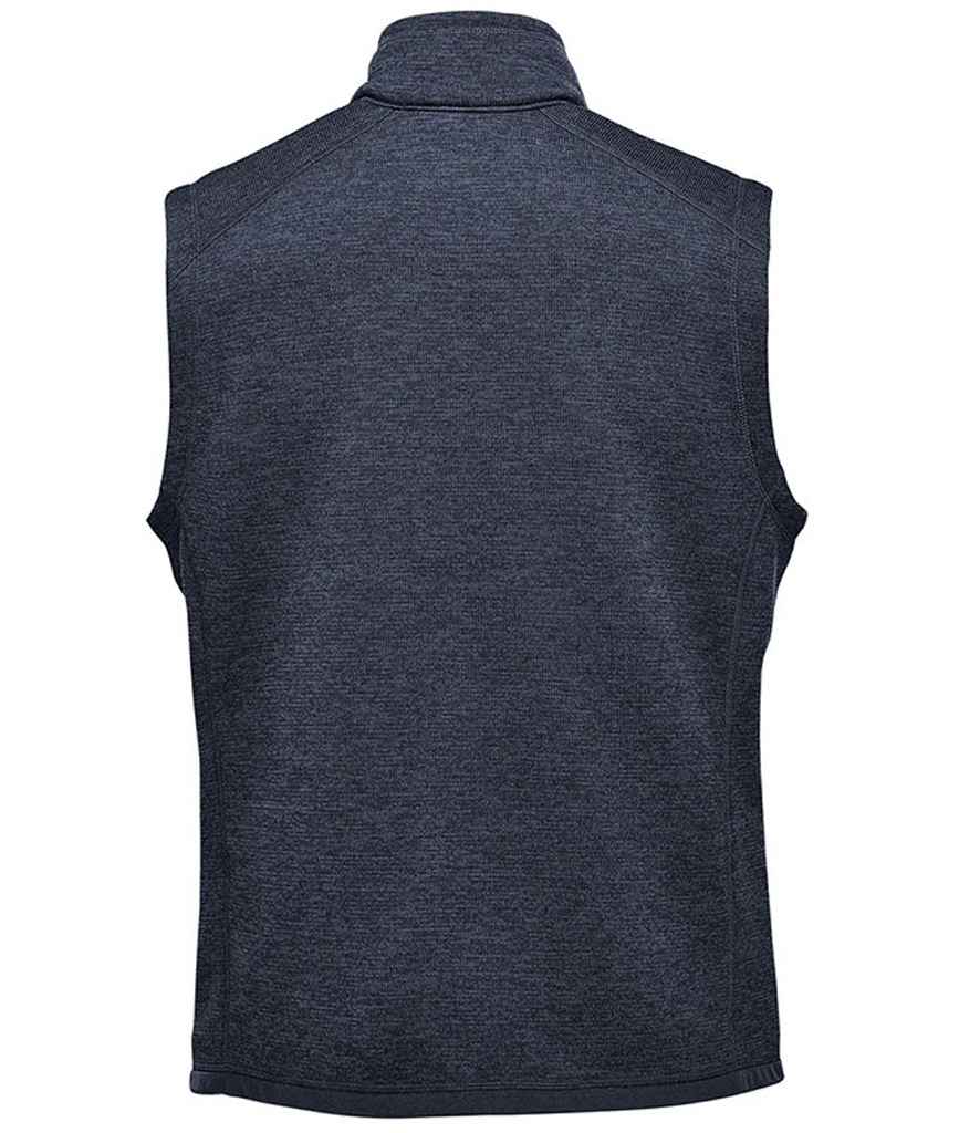 Stormtech Avalante Full Zip Knitted Fleece Gilet - Navy Heather