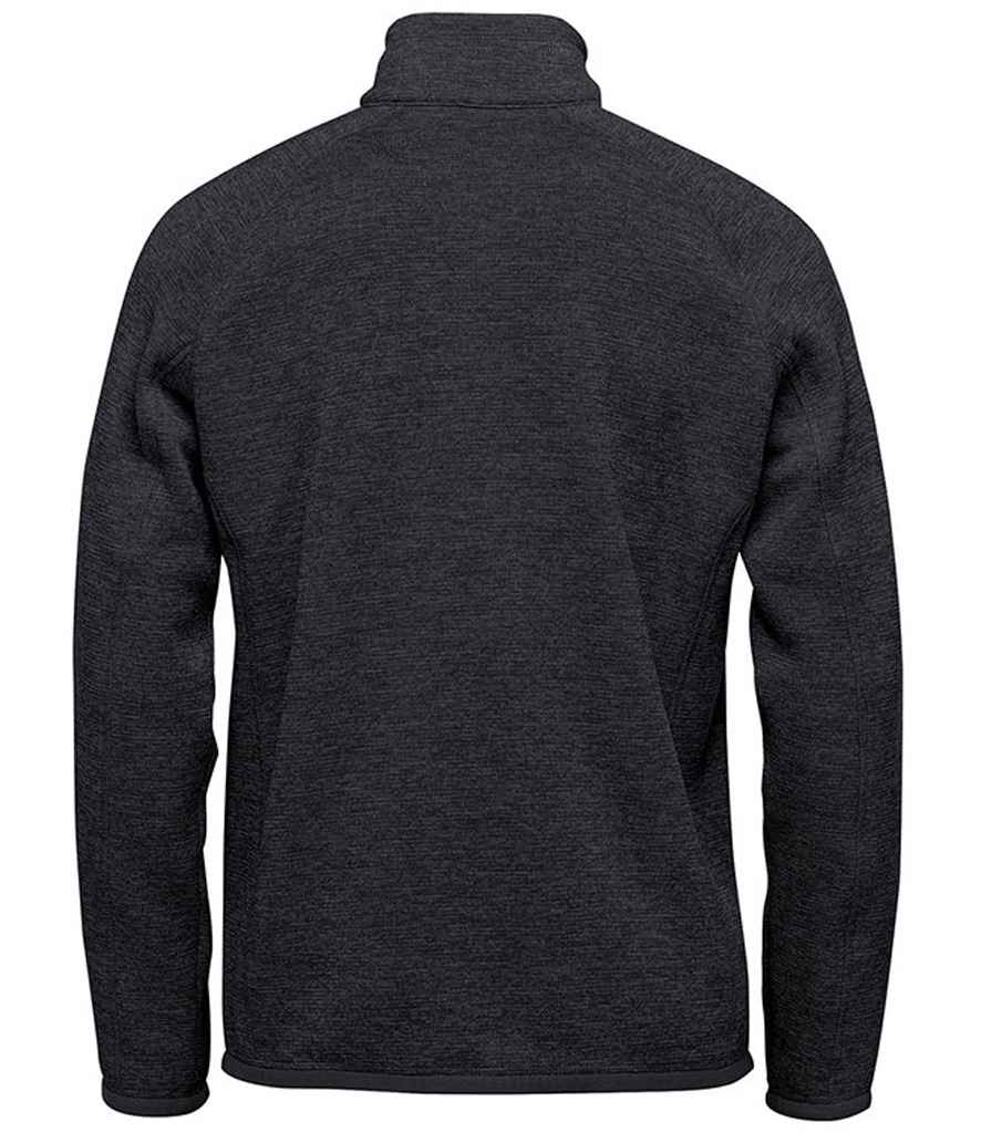 Stormtech Avalante Full Zip Knitted Fleece Jacket - Black Heather