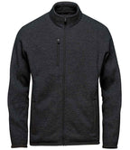 Stormtech Avalante Full Zip Knitted Fleece Jacket - Black Heather