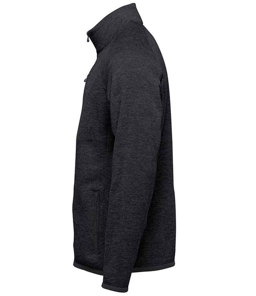 Stormtech Avalante Full Zip Knitted Fleece Jacket - Black Heather
