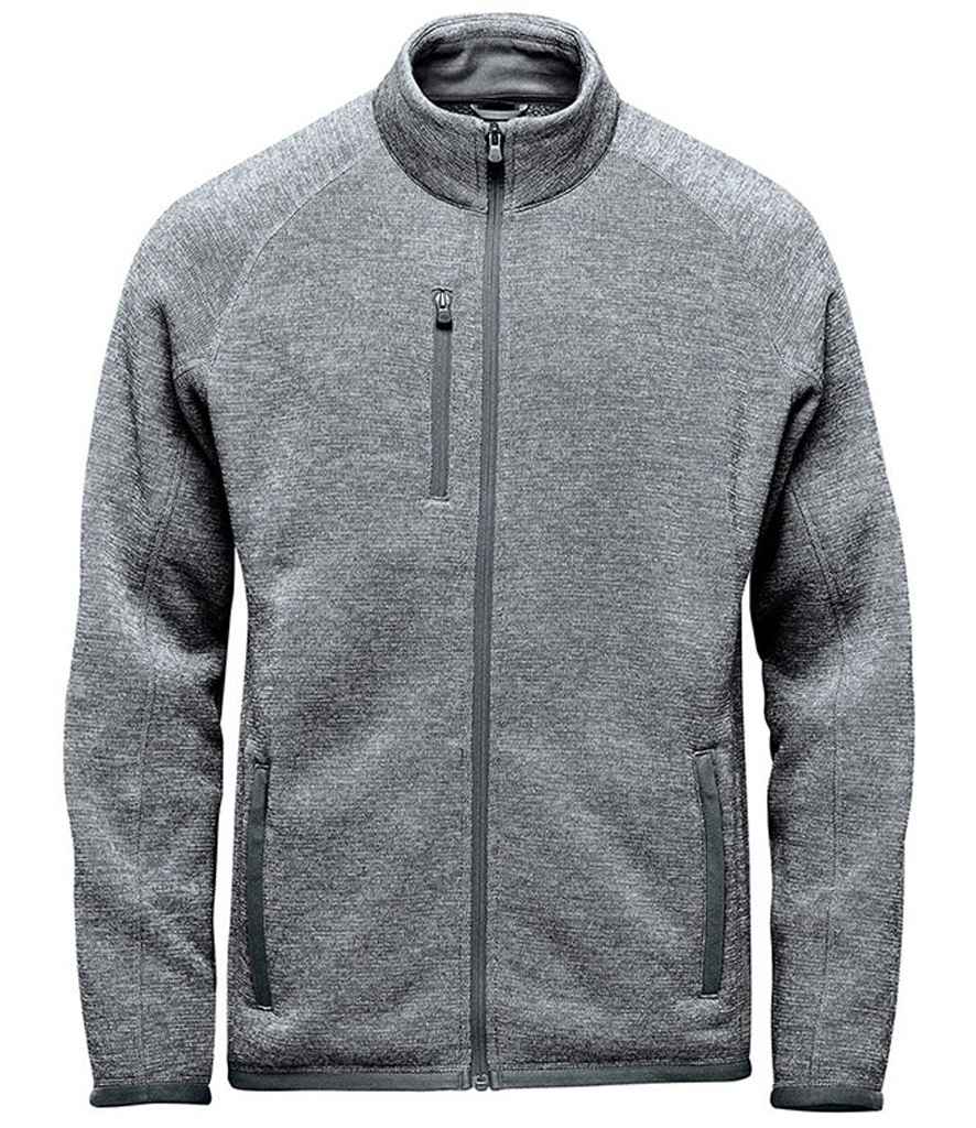 Stormtech Avalante Full Zip Knitted Fleece Jacket - Granite Heather