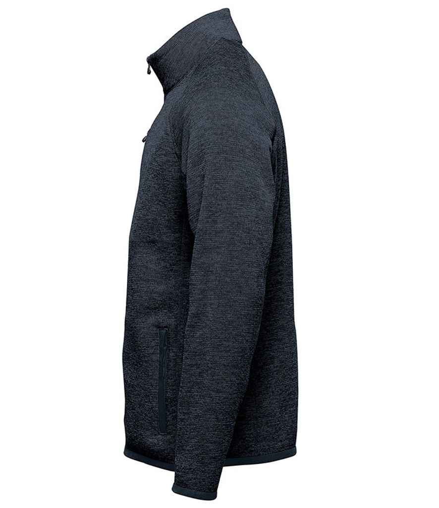 Stormtech Avalante Full Zip Knitted Fleece Jacket - Navy Heather