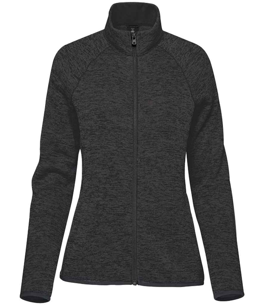 Stormtech Ladies Yosemite Full Zip Fleece Jacket - Black Heather
