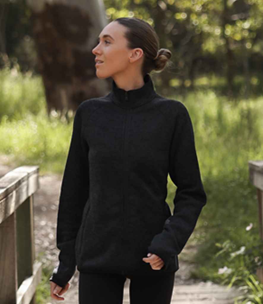 Stormtech Ladies Yosemite Full Zip Fleece Jacket - Black Heather