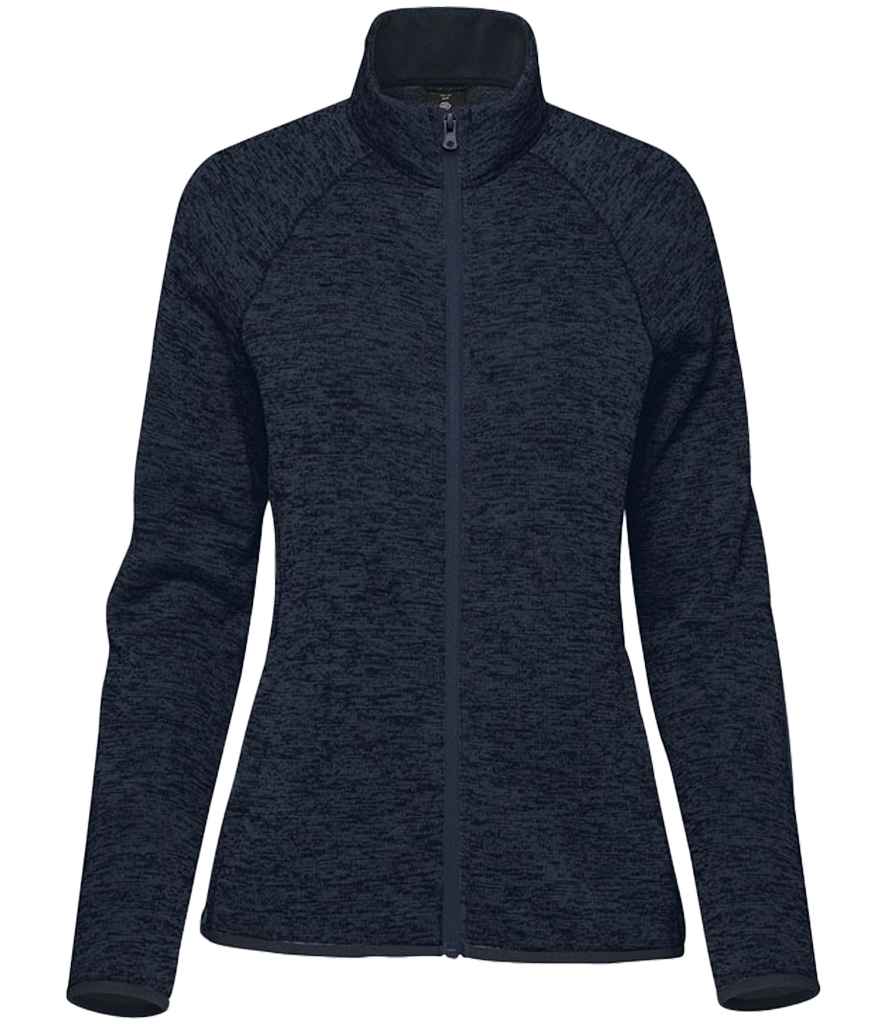 Stormtech Ladies Yosemite Full Zip Fleece Jacket - Navy Heather