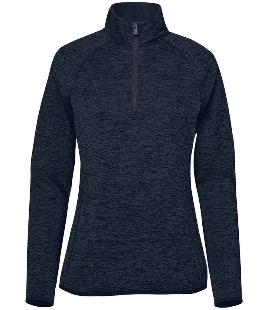 Stormtech Ladies Yosemite 1/2 Zip Pullover - Navy Heather