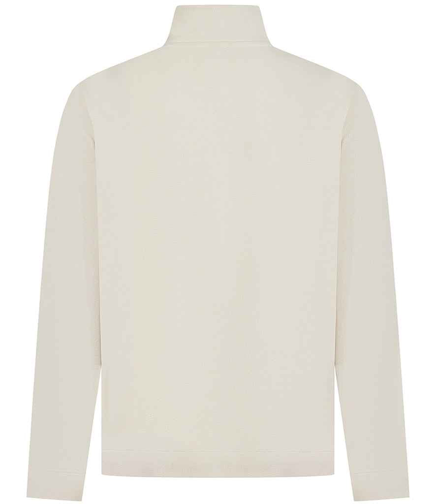 Front Row Premium Piqué 1/4 Zip Top - Natural