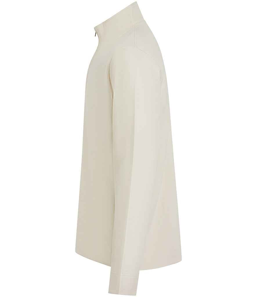Front Row Premium Piqué 1/4 Zip Top - Natural
