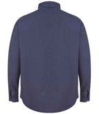 Front Row Pullover Drill Shirt - Washed Navy
