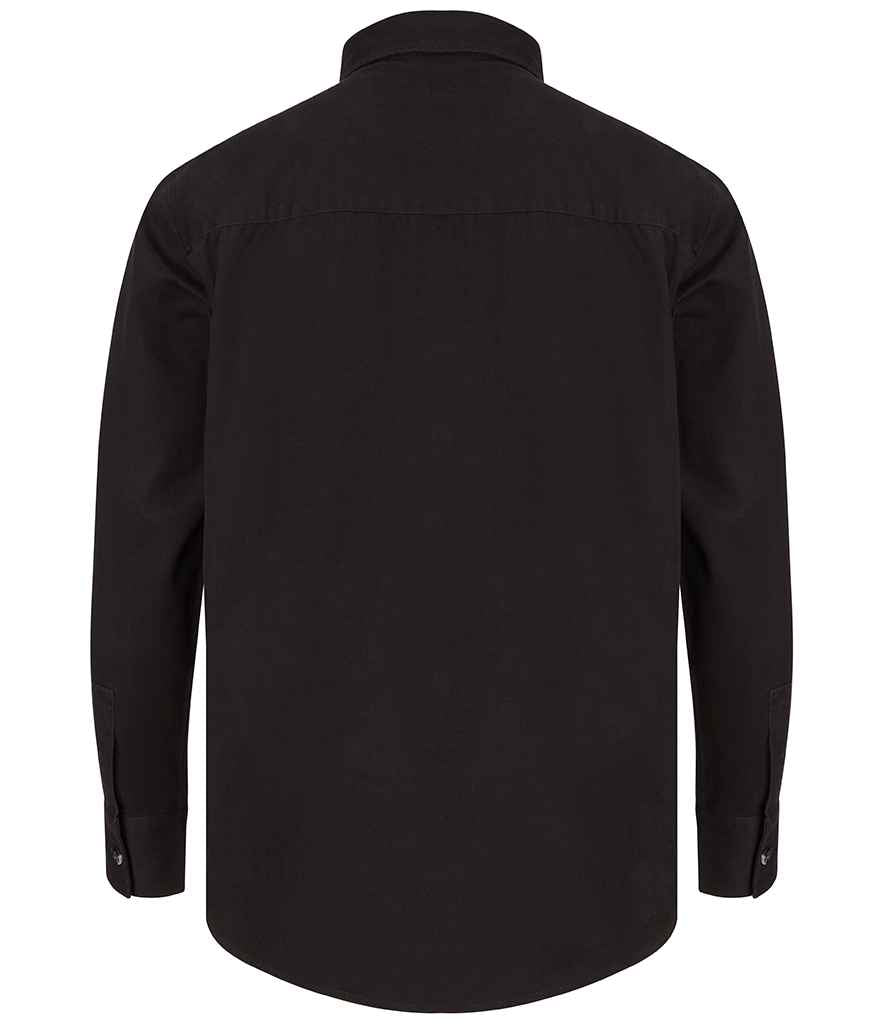 Front Row Drill Overshirt - Black