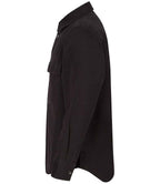 Front Row Drill Overshirt - Black