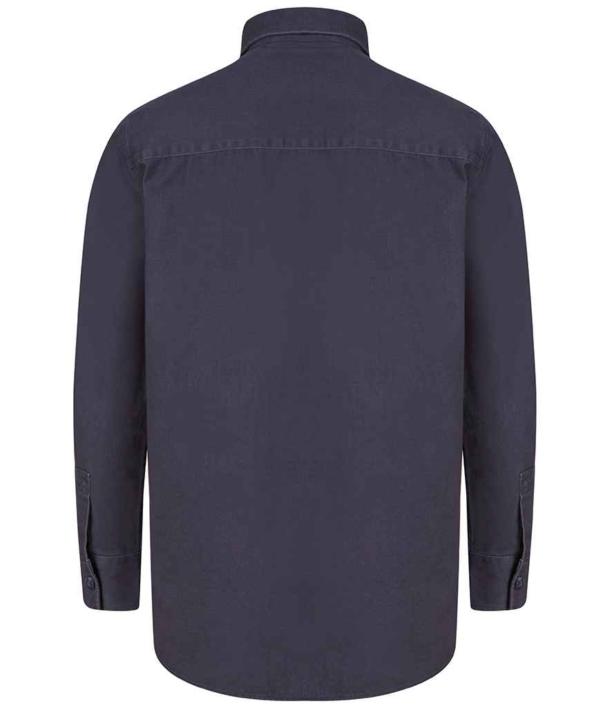 Front Row Drill Overshirt - Navy