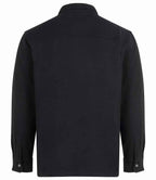 Front Row Premium Piqué Overshirt - Black