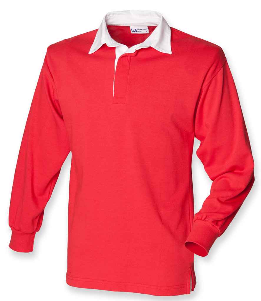 Front Row Classic Rugby Shirt - Red/White