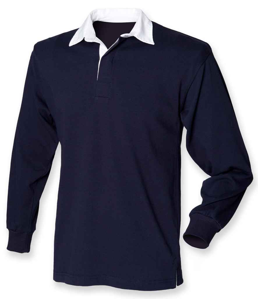 Front Row Original Rugby Shirt - Navy