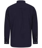 Front Row Casual Long Sleeve Shirt - Washed Navy