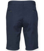 Front Row Stretch Chino Shorts - Navy