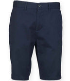 Front Row Stretch Chino Shorts - Navy